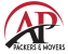 AP packers and movers logo