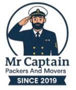 Mr. Captain Packers and Movers Logo