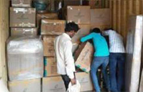 Express Cargo Packers Movers Chennai Loading