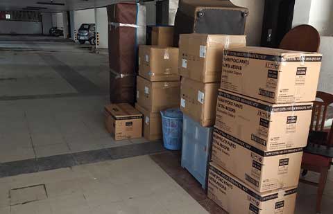 Krishna Packer Mover Logistics Unloading