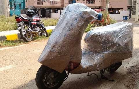 Moving King International Packers Movers Pvt Ltd Bike Packing