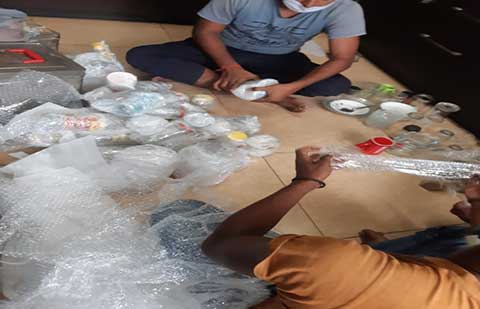 The Maan Packers Moverz Bangalore Crockery Packing