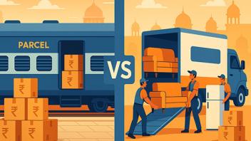 Household Goods Moving: Railway vs Packers & Movers Guide