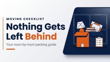 Household Items Checklist for Moving