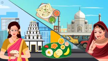 Adjust to North India as a South Indian