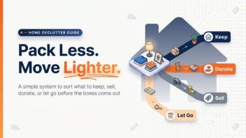 Declutter Home Before Moving