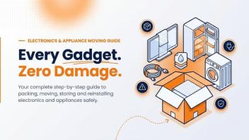 How to Pack & Move Electronics and Appliances