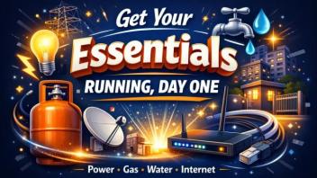 Know how to set up utilities in a New House