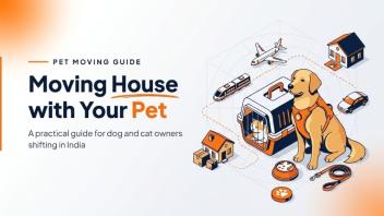 Moving with a pet in India