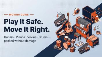 Packing And Moving Musical Instruments