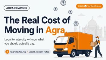 Packers and Movers Charges Agra