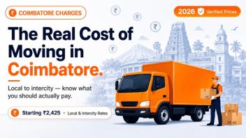 Packers and Movers Charges Coimbatore