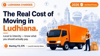 Packers and Movers Charges Ludhiana