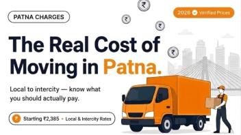 Packers and Movers Charges Patna