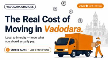 Packers and Movers Charges Vadodara