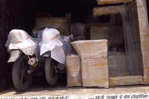 Ado Logistics Packers Movers Vadodara Loading