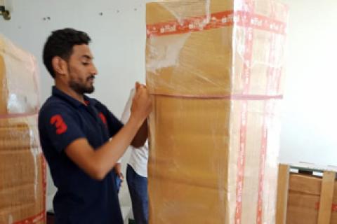 Air-india-cargo-movers-packing