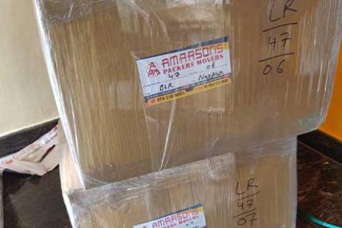 Amarsons Packers Movers Packed Items