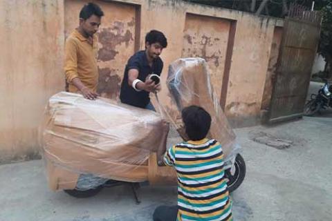 Ambay Logistics Company Chandigarh Bike Packing