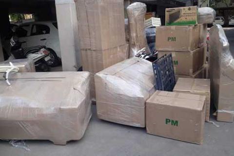 Big Trucks Unloading