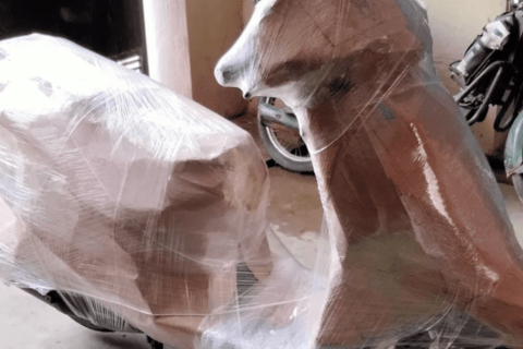 G-Raj-Express-packers-and-Movers-bike-packing