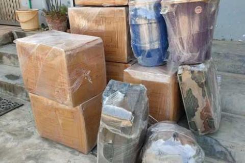 Ganga Packers Movers Chennai Unloading