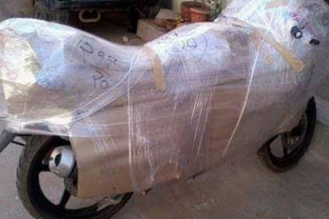HKS Cargo Packers Movers Surat Bike Packing