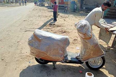 Hariom Oscar Relocation Delhi Bike Packing