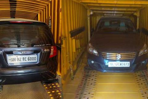 Iskcon Packers Movers Car Loading