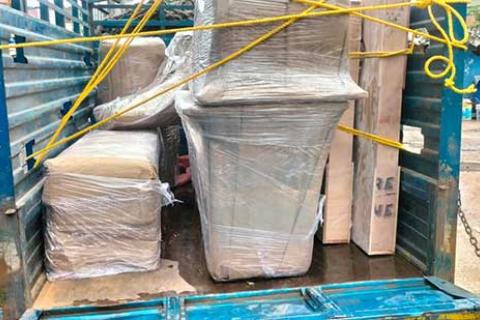 Jiya International Packers Movers Loading