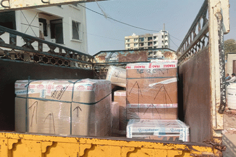 Krishnam V Packers Movers Loading