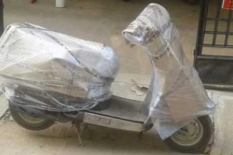 Laxmi Packers Movers Bike Shifting