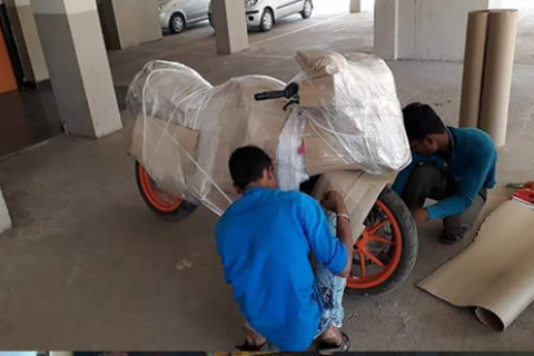 Maruti Relocation Packers Movers Bike Packing Packing