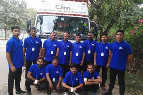 Om International Packers Movers Team