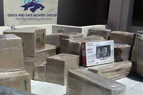 Quick Safe Movers Group Mumbai Office Packing