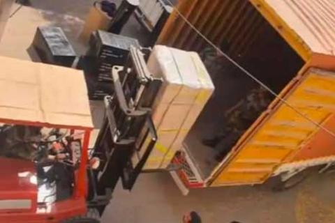 Raman Cargo Packers Movers Loading