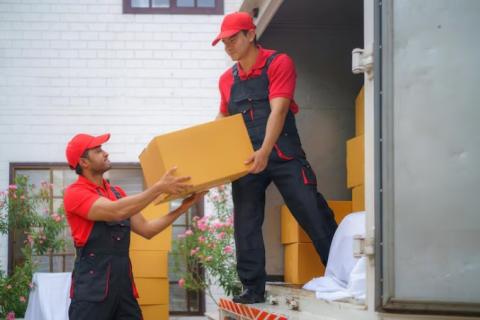 Rana-relocation-packers-and-movers-unloading