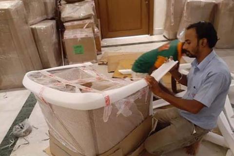 Runway-International-Packers-and-Movers-Packing-Chairs
