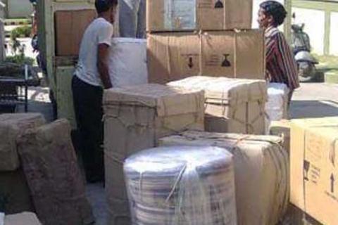 SRR Vijayawada Packers Movers Loading