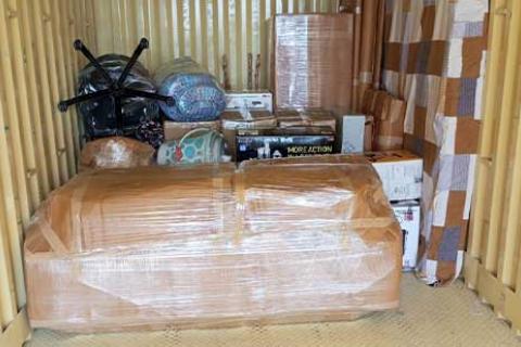 Sangeetha Packers Movers Unloading
