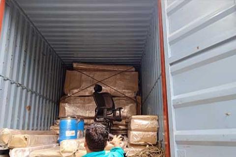 Sanjeev Logistics Packers Movers Loading