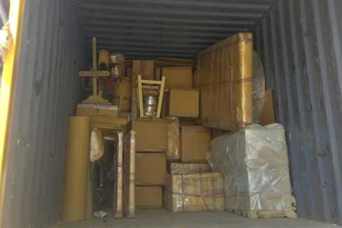 Santosh Cargo Packers Movers Loading