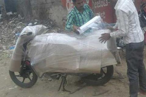 Shipex Moving Pvt Ltd Bike Packing
