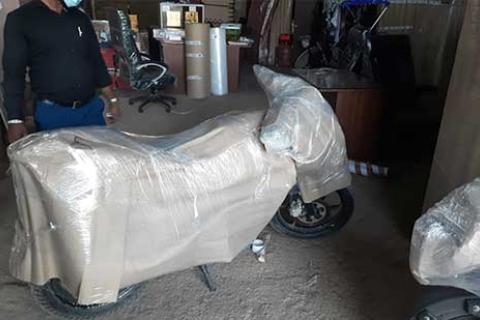 Shiv Dhara Packers Movers Bangalore Bike Packing