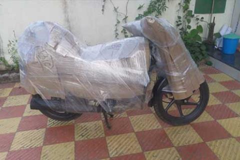 Shiv Dhara Packers Movers Bangalore Bike Packing