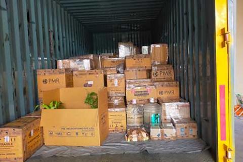 shreeram packers movers loading