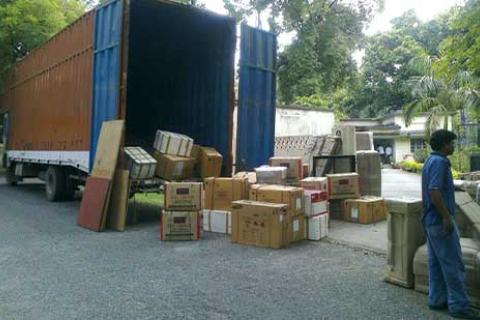 Smile Cargo Packers Movers Hyderabad Loading