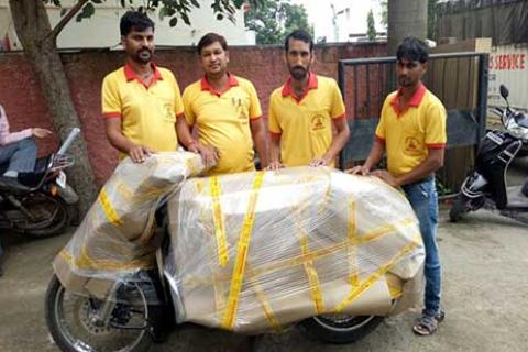 Sri Iravatham Packers Movers Bike Packing