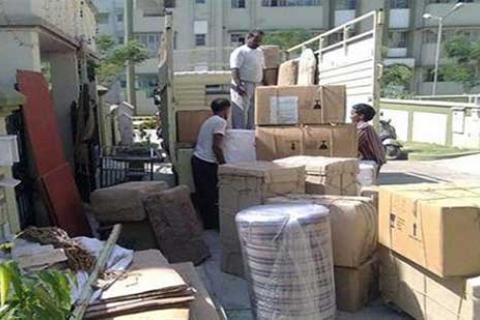 Sri Lakshmi Narasimha Packers Movers Hyderabad Unloading