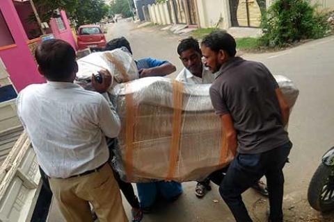 Star Way International Packers Movers Loading